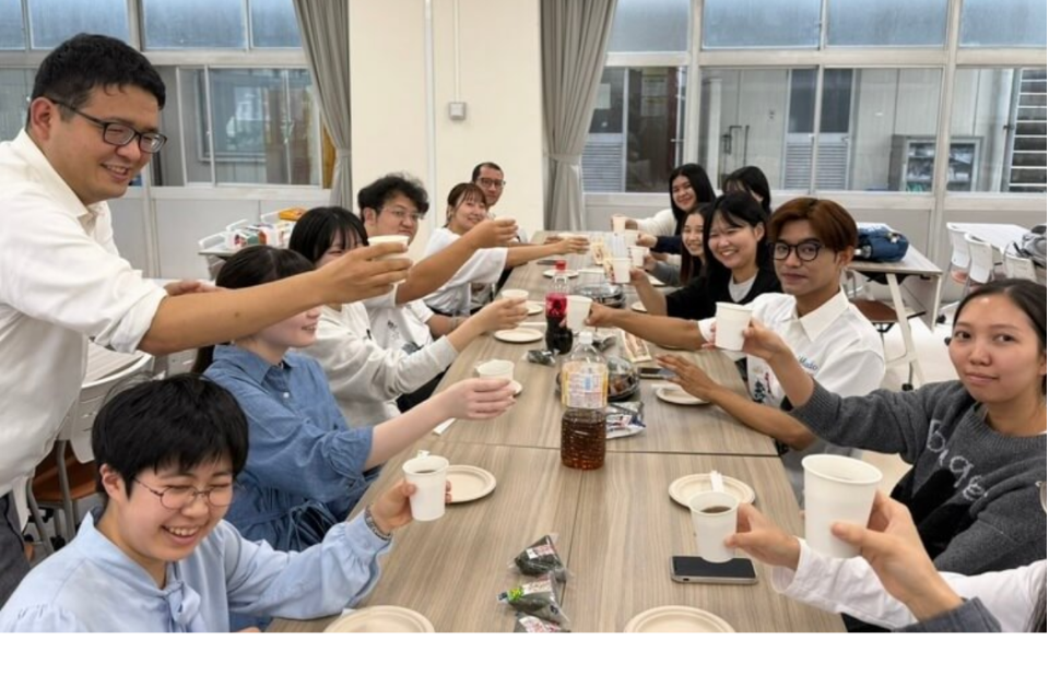 新入学の留学生のための歓迎パーティー